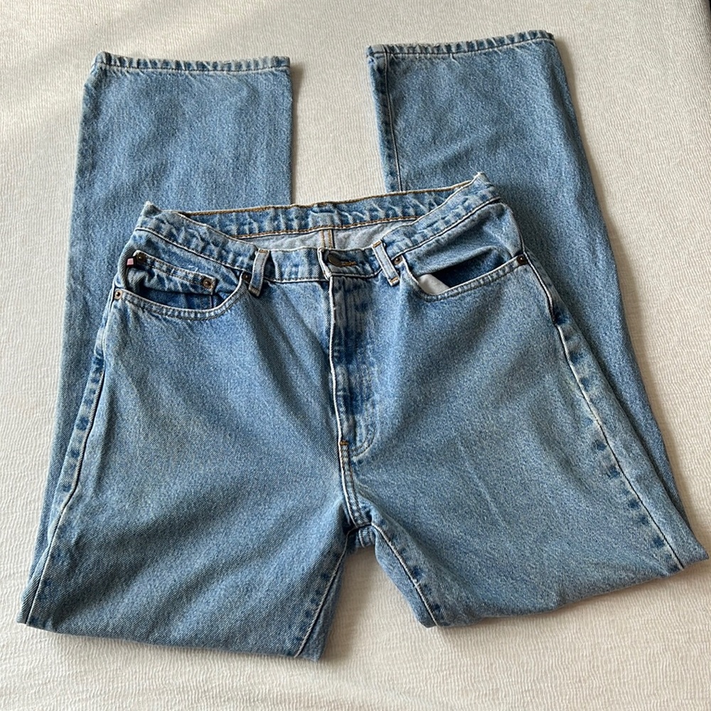 Vintage Y2K Ralph Lauren High Rise Slim Fit Flare Jeans Sz 10 ♣️